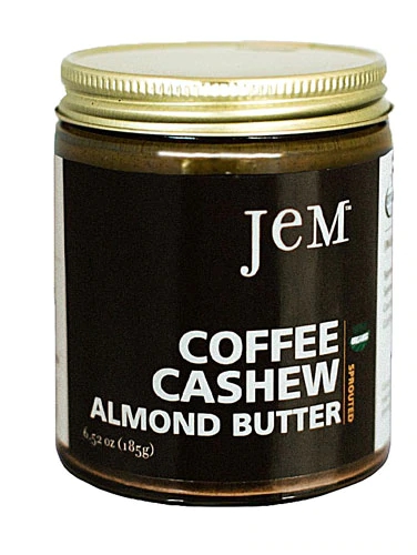 Manteiga de Café Orgânico Cru de Caju e Amêndoa Jem - 185g