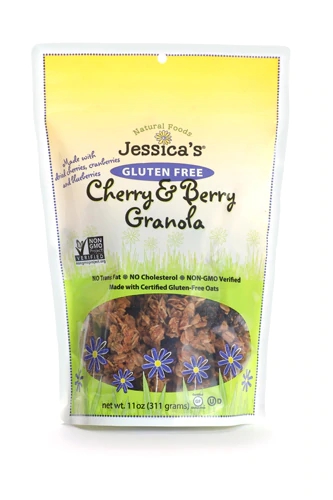 Granola Sem Glúten Jessica's Natural Foods Cereja e Frutas Vermelhas - 312g