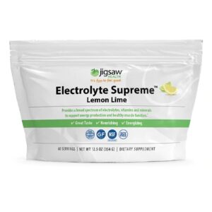 Jigsaw Health Electrolyte Supreme™ Berry-Licious - Suplemento Eletrolítico com Vitaminas e Minerais - 60 Porções