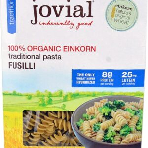Comprar jovial 100% organic einkorn traditonal pasta fusilli -- 12 oz preço no brasil food & beverages fusilli pasta suplementos em oferta suplemento importado loja 21 online promoção -
