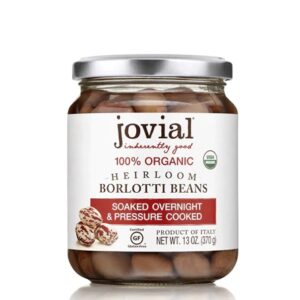 Feijão Borlotti Orgânico Jovial 368g – Sabor e Nutrição na Sua Mesa