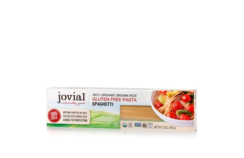 Macarrão Espaguete Integral Orgânico Jovial Sem Glúten - 340g