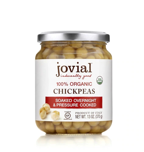 Grão de Bico Orgânico Jovial - 370g - Versatilidade e Nutrição