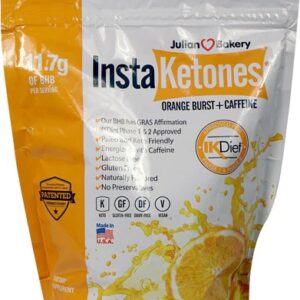 Comprar julian bakery instaketones® orange burst plus caffeine powder -- 30 servings preço no brasil diet products slim-fast suplementos em oferta top diets suplemento importado loja 43 online promoção -