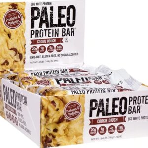 Comprar julian bakery paleo® egg white protein bar cookie dough -- 12 bars preço no brasil diet products slim-fast suplementos em oferta top diets suplemento importado loja 19 online promoção -