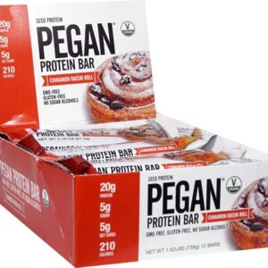 Comprar julian bakery pegan® seed protein bar cinnamon raisin roll -- 12 bars preço no brasil diet products slim-fast suplementos em oferta top diets suplemento importado loja 31 online promoção -