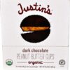 Comprar justin's peanut butter cups dark chocolate -- 12 two-cup packages preço no brasil candy chocolate chocolate candy food & beverages suplementos em oferta suplemento importado loja 1 online promoção -