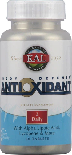 Kal Body Defense Antioxidante - 50 Tabletes: Proteção Celular Completa