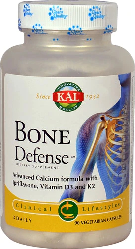 KAL Bone Defense™ - 90 Cápsulas Vegetarianas para Defesa Óssea Forte