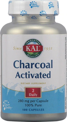 Carvão Ativado Kal - 100 Cápsulas: Purificação e Bem-Estar Natural