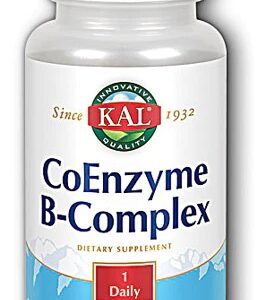KAL Coenzyme B-Complex 60 Cápsulas Veganas - Energia e Bem-Estar
