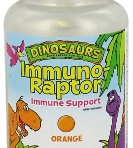 Kal Dinosaurs ImmunoRaptor Laranja 60 Gomas Mastigáveis Suporte Imunológico