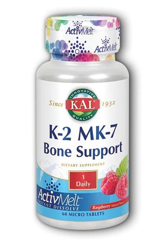 KAL K-2 MK-7 Bone Support ActivMelt Sabor Framboesa 60 MicroComprimidos