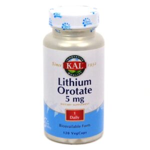 Comprar kal lithium orotate dietary supplement -- 5 mg - 120 vegcaps preço no brasil lithium mood health suplementos em oferta vitamins & supplements suplemento importado loja 5 online promoção -