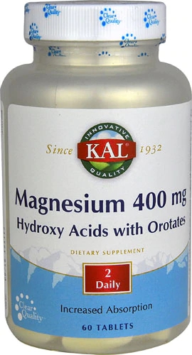 Kal Magnésio 400mg - 60 Tabletes: Essencial para sua Saúde e Bem-Estar