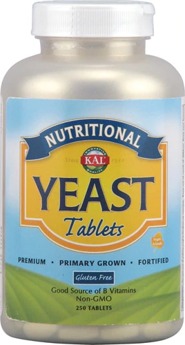 Levedura Nutricional Kal 250 Tablets - Rico em Vitaminas do Complexo B e Proteínas