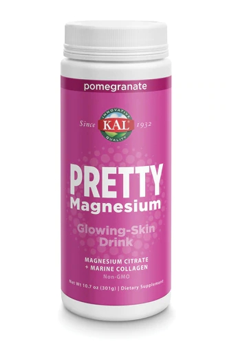KAL Pretty Magnesium Pele Radiante Pomegranate 303g - Bebida de Magnésio