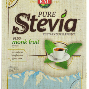 Comprar kal pure stevia plus monk fruit -- 100 packets preço no brasil food & beverages powdered stevia stévia suplementos em oferta sweeteners & sugar substitutes suplemento importado loja 53 online promoção -
