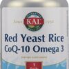 Comprar kal red yeast rice coq-10 omega 3 -- 60 softgels preço no brasil eye health eye, ear, nasal & oral care lutein suplementos em oferta vitamins & supplements suplemento importado loja 5 online promoção -