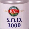Comprar kal s. O. D. 3000 -- 400 mg - 100 tablets preço no brasil brain support superoxide dismutase (sod) suplementos em oferta vitamins & supplements suplemento importado loja 1 online promoção -