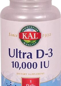 KAL Ultra D-3 10000 IU - 90 MicroTablets: Vitamina D Essencial para a Saúde Óssea e Imunidade