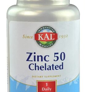 KAL Zinco Quelado 50mg - 90 Comprimidos - Suporte Imunológico e Bem-Estar