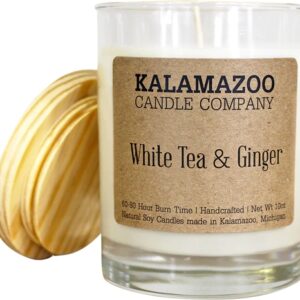 Comprar kalamazoo candle company - white tea & ginger -- 10 oz preço no brasil candles natural home scented candles suplementos em oferta suplemento importado loja 7 online promoção -