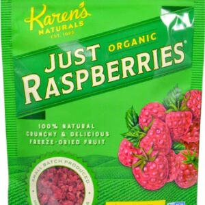 Framboesas Orgânicas Karen's Naturals Desidratadas - 42.5g
