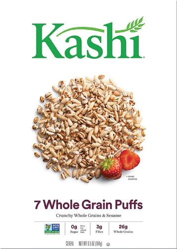 Cereal Integral Kashi 7 Grãos 198g - Delicioso e Nutritivo