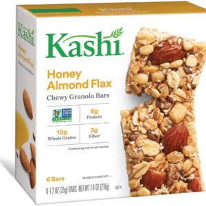 Comprar kashi chewy granola bar honey almond flax -- 6 bars preço no brasil bars food & beverages granola bars suplementos em oferta suplemento importado loja 35 online promoção -