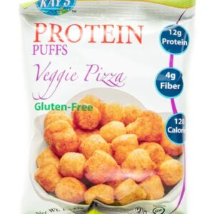 Kay's Naturals Protein Puffs Veggie Pizza Sem Glúten - Pack com 6 Unidades