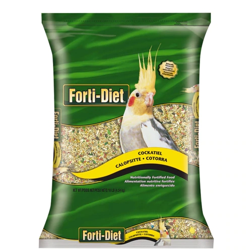 Alimento Fortificado Kaytee Forti-Diet para Calopsitas - 4.54 kg