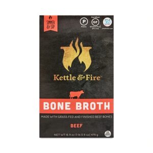 Comprar kettle & fire bone broth beef -- 16. 2 fl oz preço no brasil bone broth collagen suplementos em oferta vitamins & supplements suplemento importado loja 17 online promoção -