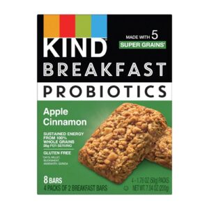Comprar kind breakfast probiotics bar apple cinnamon -- 4 pack preço no brasil bars breakfast bars food & beverages suplementos em oferta suplemento importado loja 45 online promoção -