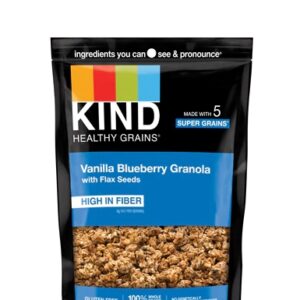 Comprar kind healthy grains clusters with flax seeds gluten free vanilla blueberry -- 11 oz preço no brasil food & beverages granola snacks suplementos em oferta suplemento importado loja 27 online promoção -
