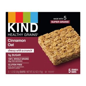 Comprar kind healthy grains granola bars gluten free cinnamon oat -- 5 bars preço no brasil sports & fitness sports bars suplementos em oferta suplemento importado loja 15 online promoção -