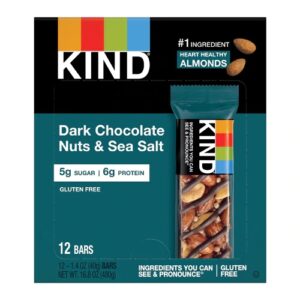 Comprar kind nuts & spices bars dark chocolate nuts & sea salt -- 12 bars preço no brasil sports & fitness sports bars suplementos em oferta suplemento importado loja 53 online promoção -