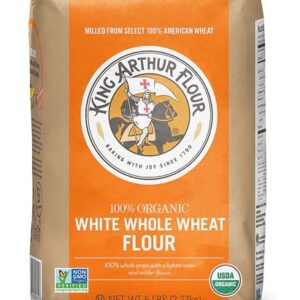 Comprar king arthur flour organic unbleached white whole wheat flour -- 5 lbs preço no brasil flours & meal food & beverages suplementos em oferta white flour suplemento importado loja 9 online promoção -