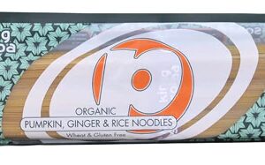 King Soba Macarrão de Arroz e Abóbora com Gengibre Orgânico - 250g