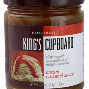 King's Cupboard Molho de Sobremesa Creme Caramelo - 295g