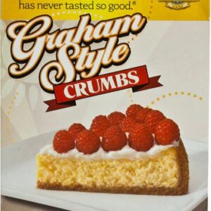 Kinnikinnick Foods Graham Style Crumbs Gluten Free -- 10.5 oz