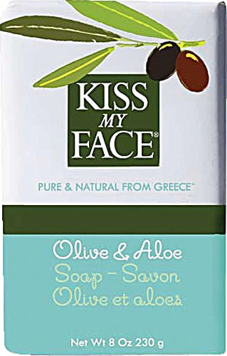Sabonete em Barra Kiss My Face Azeitona e Aloe Vera 227g - Hidratação Profunda e Toque Suave
