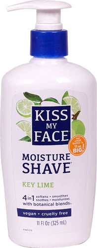 Kiss My Face Moisture Shave Espuma de Barbear Limão Siciliano 325ml - Pele Hidratada