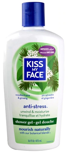 Sabonete Líquido Anti-stress Kiss My Face Pinheiro Silvestre e Ginseng 473ml - Relaxamento Profundo