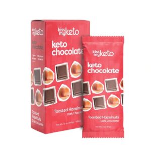 Comprar kiss my keto ketogenic chocolate toasted hazelnut -- 4 bars preço no brasil diet products slim-fast suplementos em oferta top diets suplemento importado loja 37 online promoção -
