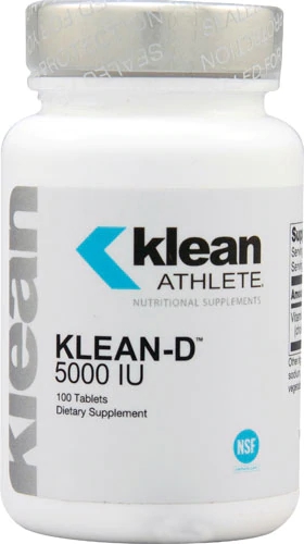 Klean Athlete Klean-D Vitamina D3 5000 UI - 100 Comprimidos