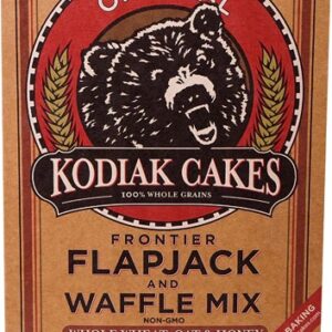 Mix Integral de Aveia e Mel Kodiak Cakes Frontier para Panquecas e Waffles - 680g