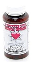 Kroeger Herb Candida Liver Care™ 100 Cápsulas Vegetarianas - Suporte Hepático e Controle de Candida
