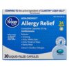 Comprar kroger® allergy relief -- 10 mg - 30 liquid capsules preço no brasil allergies allergy & sinus support medicine cabinet suplementos em oferta suplemento importado loja 1 online promoção -