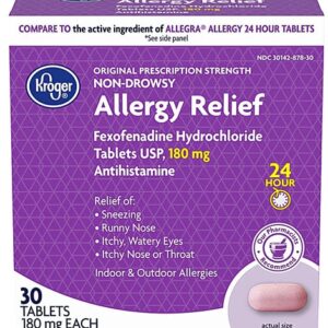 Comprar kroger® allergy relief non-drowsy -- 30 tablets preço no brasil allergies allergy & sinus homeopathic remedies suplementos em oferta vitamins & supplements suplemento importado loja 73 online promoção -
